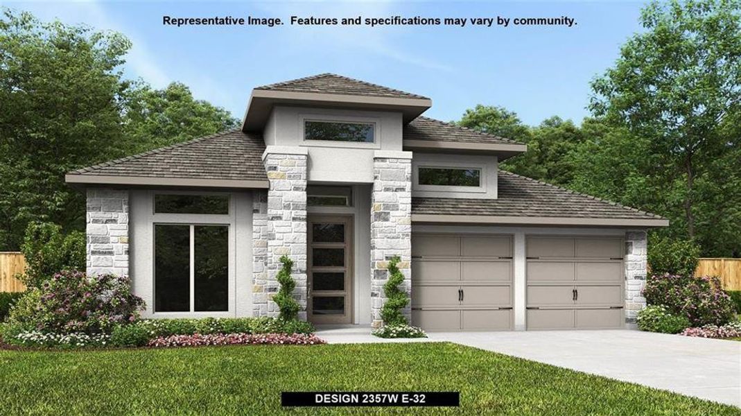 New construction Single-Family house 12614 Texas Buckeye Court, Cypress, TX 77433 Design 2357W- photo