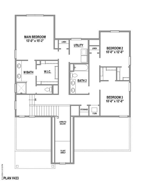 Plan V433 2nd Floor