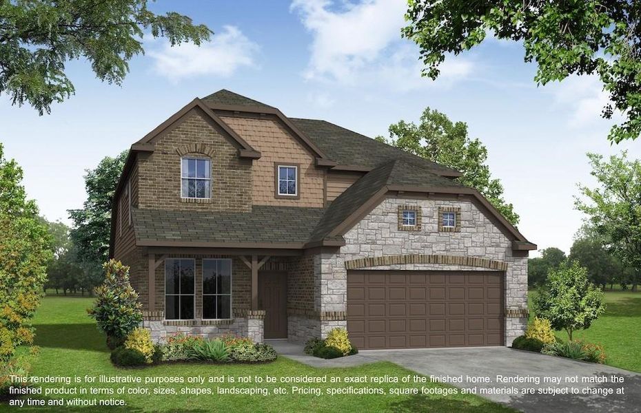New construction Single-Family house 2911 Skerne Forest Drive, Spring, TX 77373 Plan 265- photo