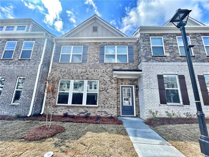 New construction Townhouse house Avril, 2824 Peachtree Industrial Boulevard, Duluth, GA 30097 - photo