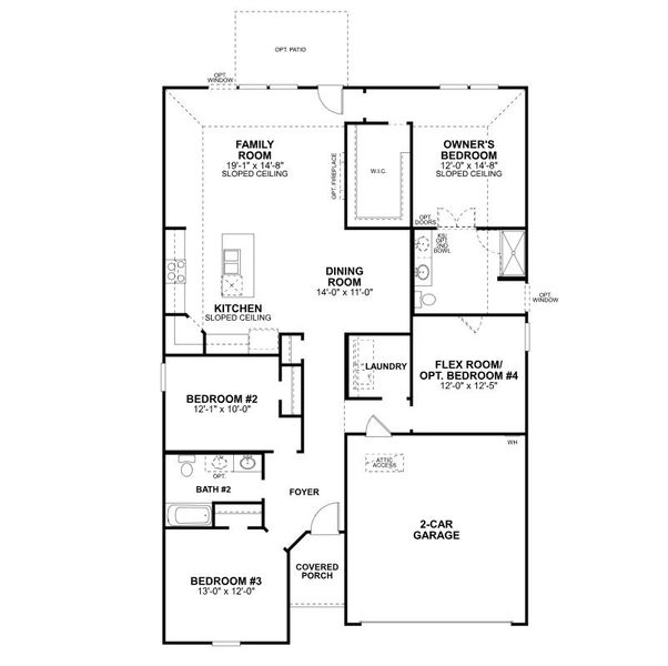 New construction Single-Family house 14149 Aberavon Drive, Pilot Point, TX 76258 Moscoso - 40' Smart Series- photo