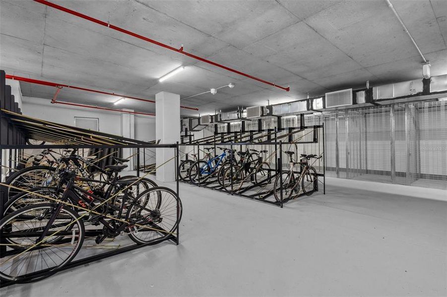 Bike Room + Storage