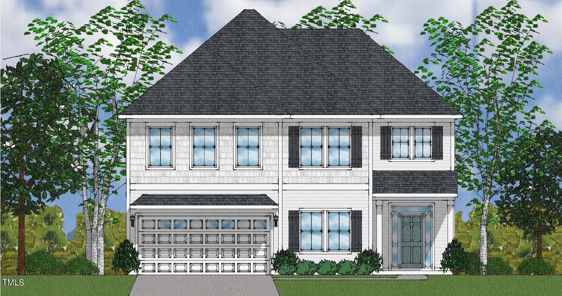 New construction Single-Family house 505 Old Smokehouse Drive, Wake Forest, NC 27587 - photo