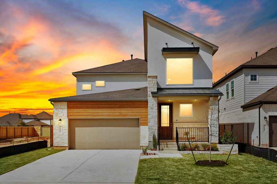 New construction Single-Family house Travis, Avignon Forest Rd, San Antonio, TX 78255 - photo