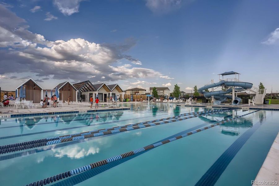 Make a splash and meet your new neighbors at the community pool!