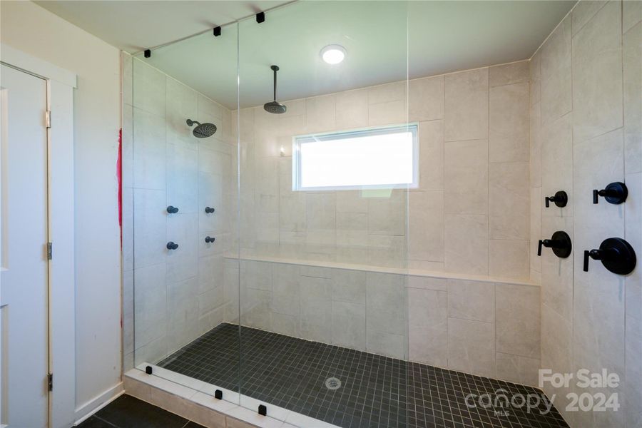 Spa Package elevates the Primary Shower