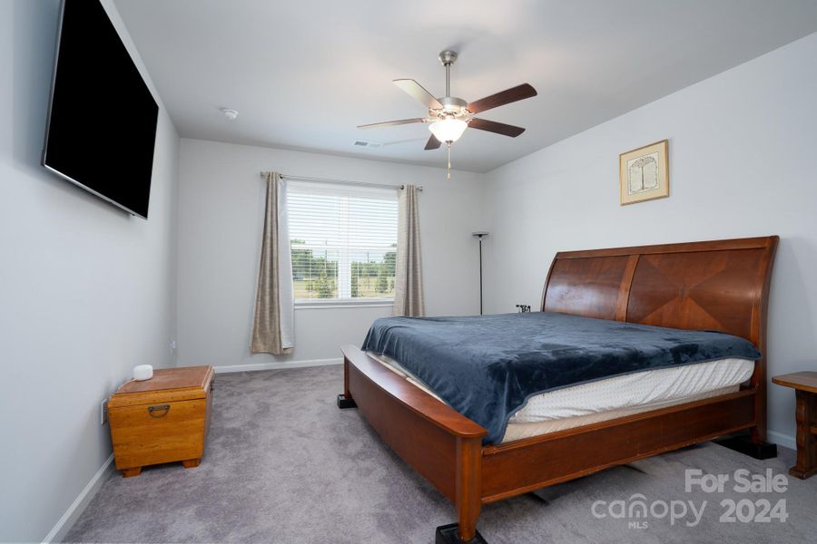 Primary Bedroom with Ceiling Fan