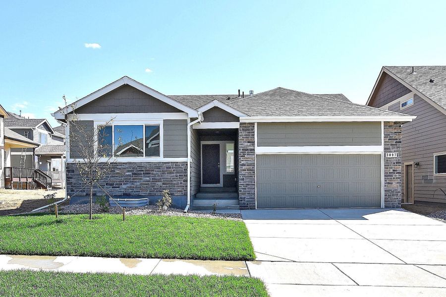 New construction Single-Family house The Delaware, 6611 West 5th Street, Greeley, CO 80634 - photo