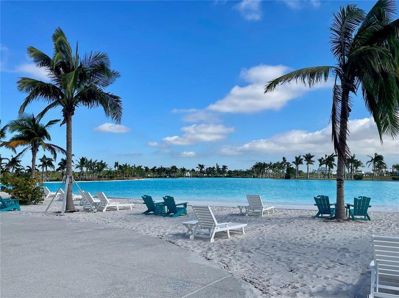 Lagoon and Beach