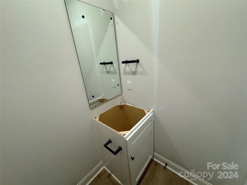 1/2 bath on main floor