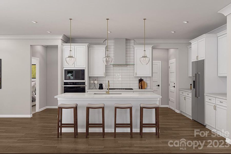 Eckley - The Ramsey Rendering *actual finishes and structural options vary on this home