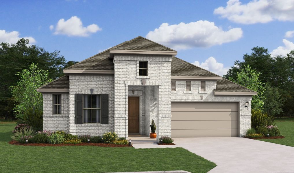 New construction Single-Family house Santa Rosa II, 7919 Palm Glade Drive, Cypress, TX 77433 - photo