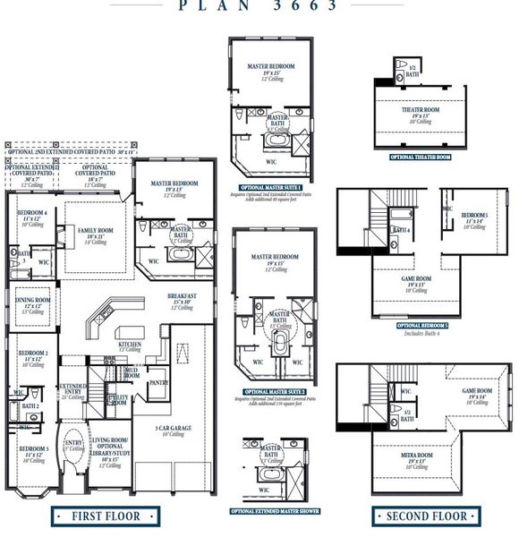 New construction Single-Family house Plan 3663, 21210 Prince Of Orange Lane, Cypress, TX 77433 - photo