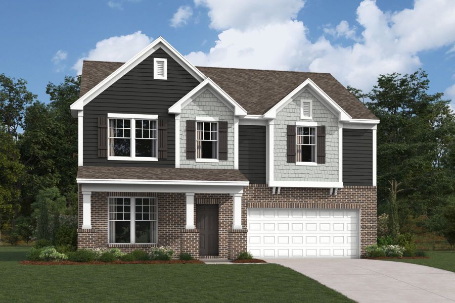 New construction Single-Family house 4701 Stallings Brook Drive, Indian Trail, NC 28079 Draper II - photo