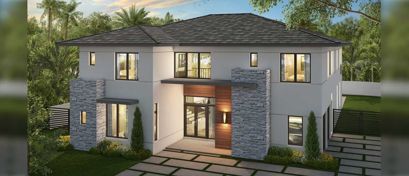 New construction Single-Family house Helena I, 7600 Southwest 72nd Avenue, Miami, FL 33134 - photo