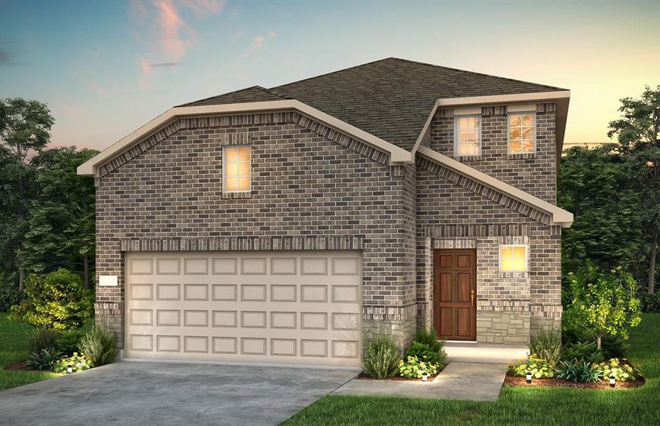 NEW CONSTRUCTION: Beautiful two-story home available at Lake Meadow in Princeton.