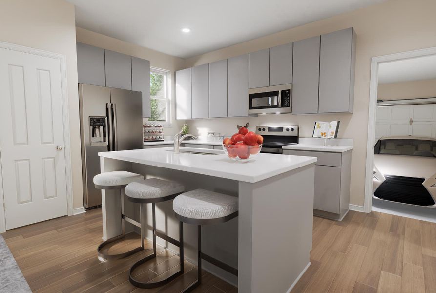 Kitchen - Acadia - Pintail Commons at Johnstown Village by Landsea Homes