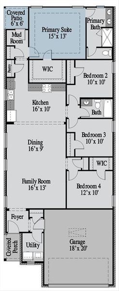 217 Pintail Floor plan