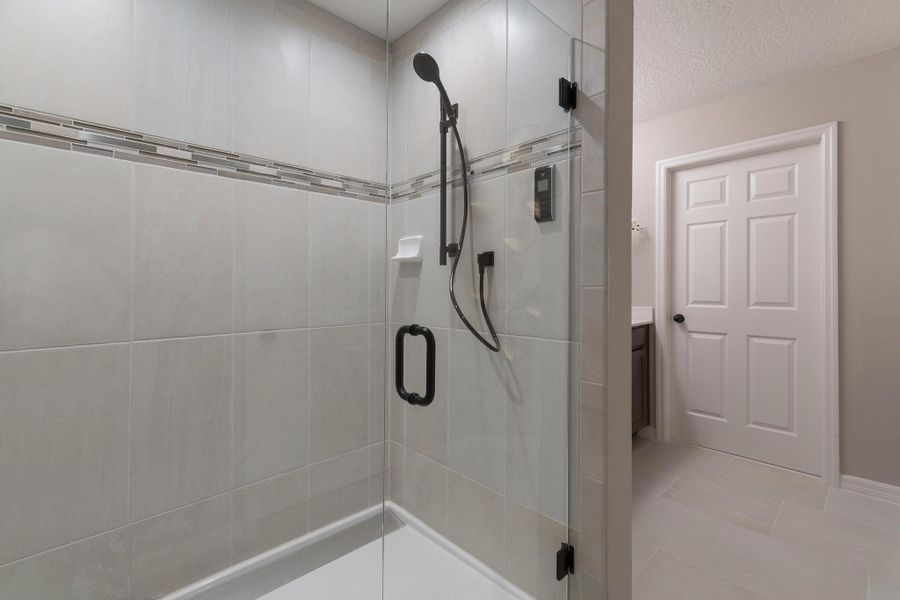Master Bathroom Shower - Newcastle by Landsea Homes