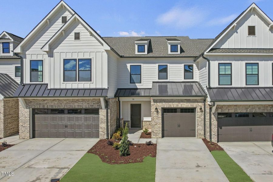 New construction Townhouse house 38 Periwinkle Place, Clayton, NC 27527 The Longfield TH- photo