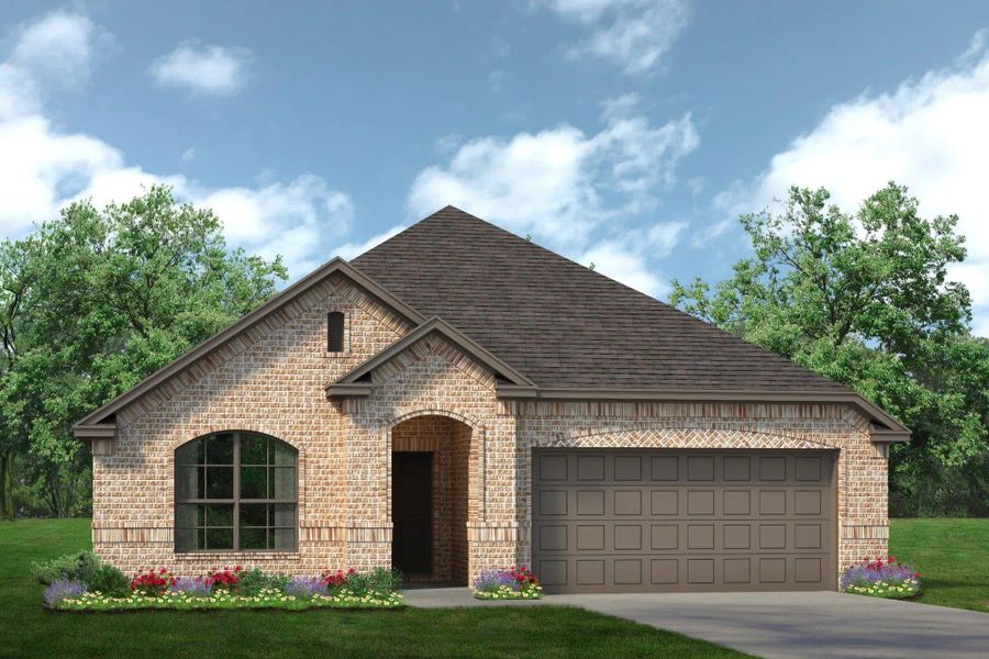 Elevation A | Concept 2186 at Summer Crest in Fort Worth, TX by Landsea Homes