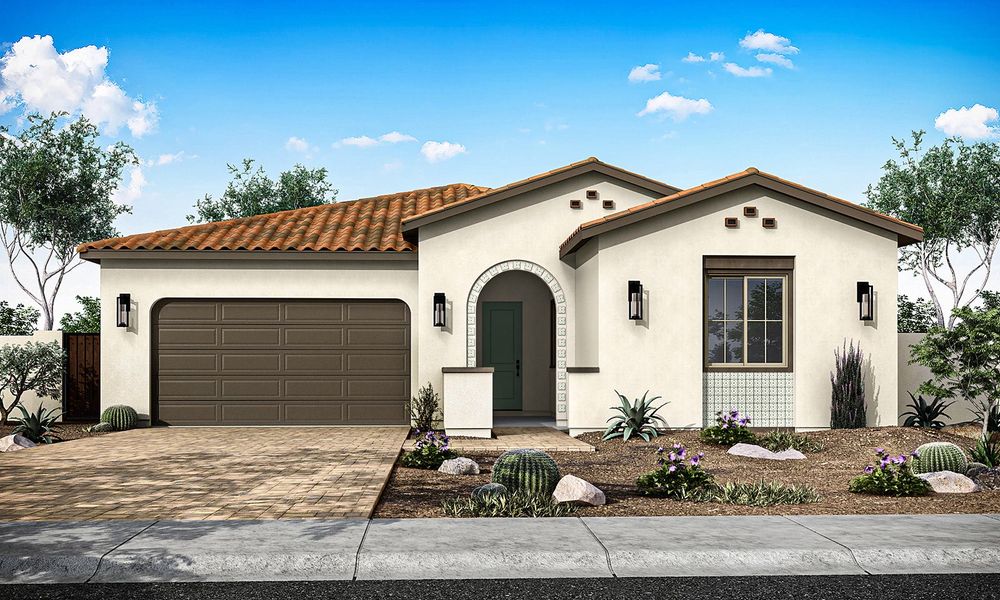 New construction Single-Family house Calderwood Plan 4504, 5743 S Quartz St, Gilbert, AZ 85298 - photo