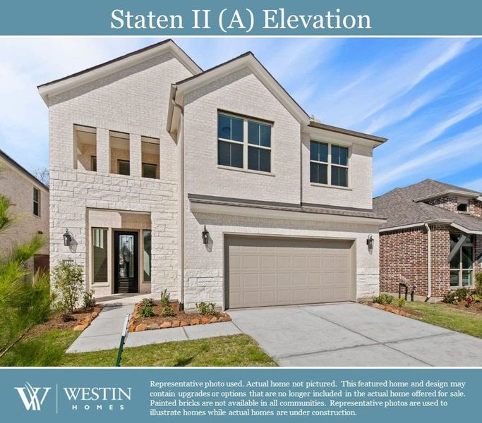 New construction Single-Family house The Staten II, 16843 Williams Gully Trail, Humble, TX 77346 - photo
