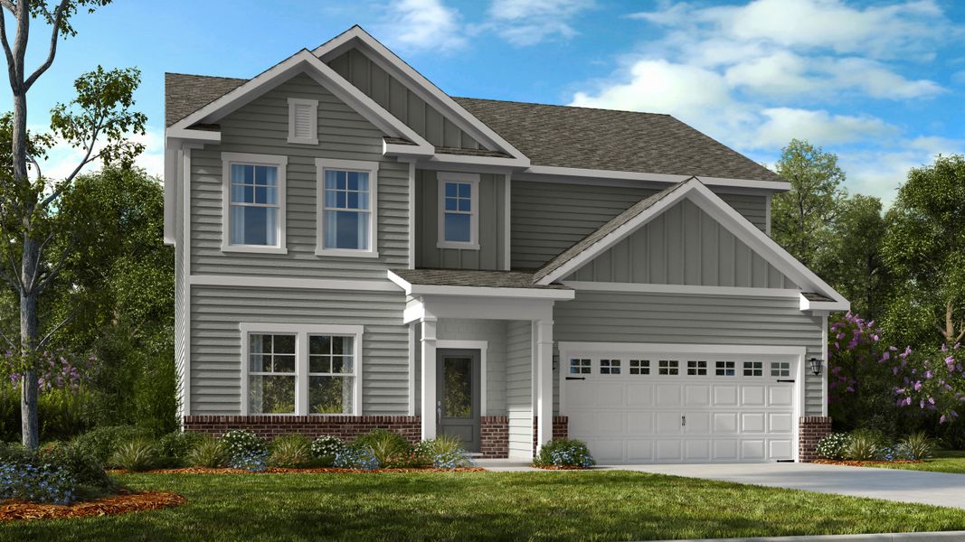 New construction Single-Family house Ashford, 109 Hickory Grove Drive, Sanford, NC 27330 - photo