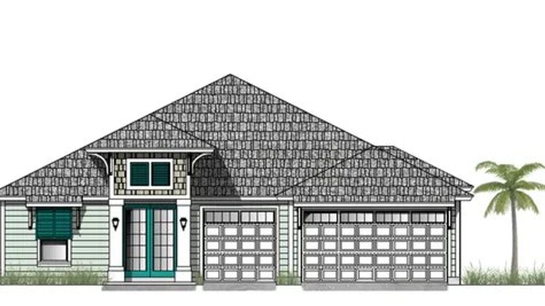 New construction Single-Family house Plan 2484, 79 Oak Heights Court, Saint Augustine, FL 32092 - photo