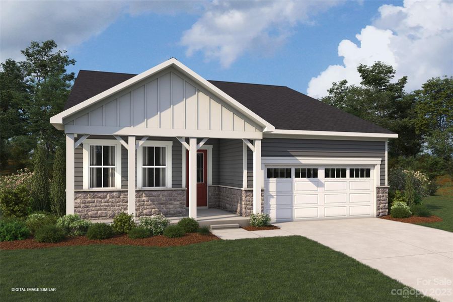 New construction Single-Family house 2555 Lorelei Terrace, Unit 342, Monroe, NC 28112 Cascade- photo