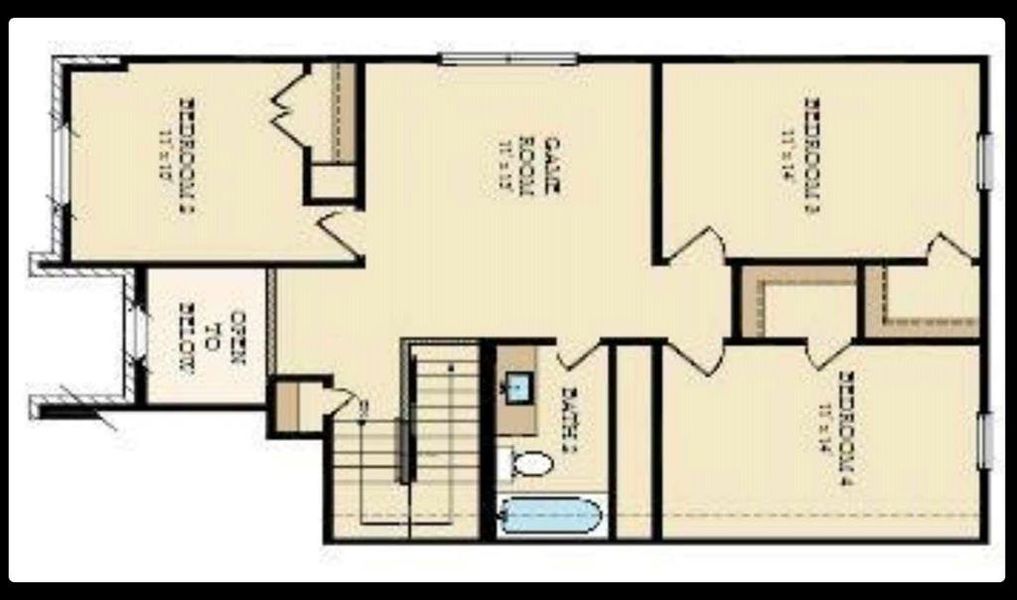 FLOOR PLAN - UP STAIRS