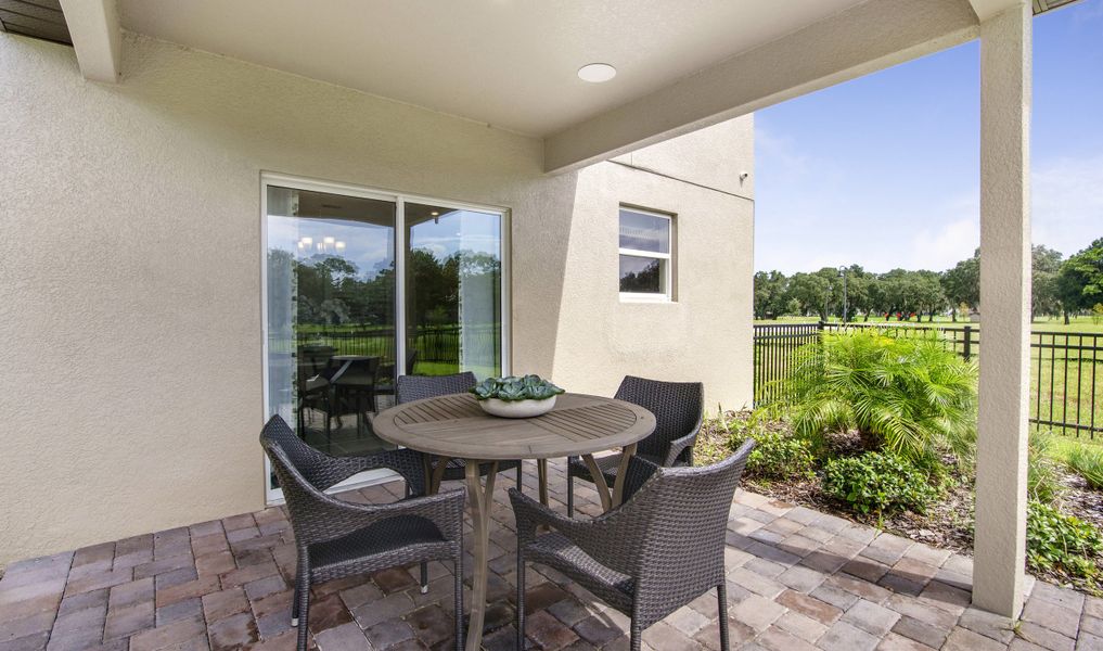 Patio for outdoor entertaining