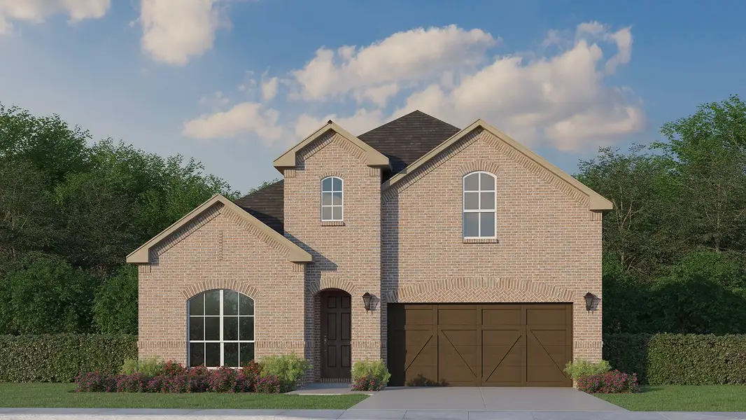 New construction Single-Family house Plan 1533, 121 Shoreview Drive, Rhome, TX 76078 - photo