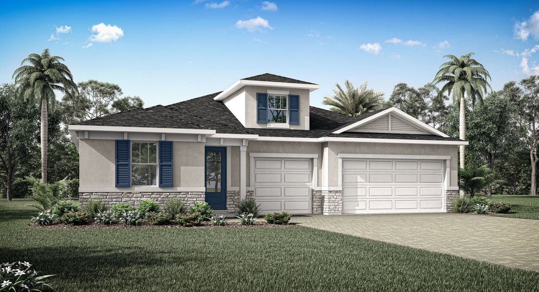 New construction Single-Family house 3420 Douglas Fir Drive, Apopka, FL 32703 Glacier Bay- photo