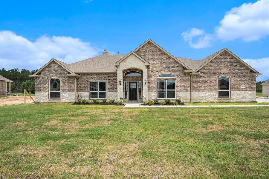 Stunning Brand New 1 Story Home! Representation Photos of the Montgomery floor plan! Colors and selections may vary!  Call today to view this Stunning home!