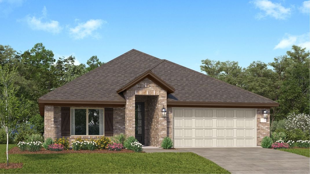 New construction Single-Family house Dahlia, 9639 Sterling Arbor Drive, Baytown, TX 77521 - photo