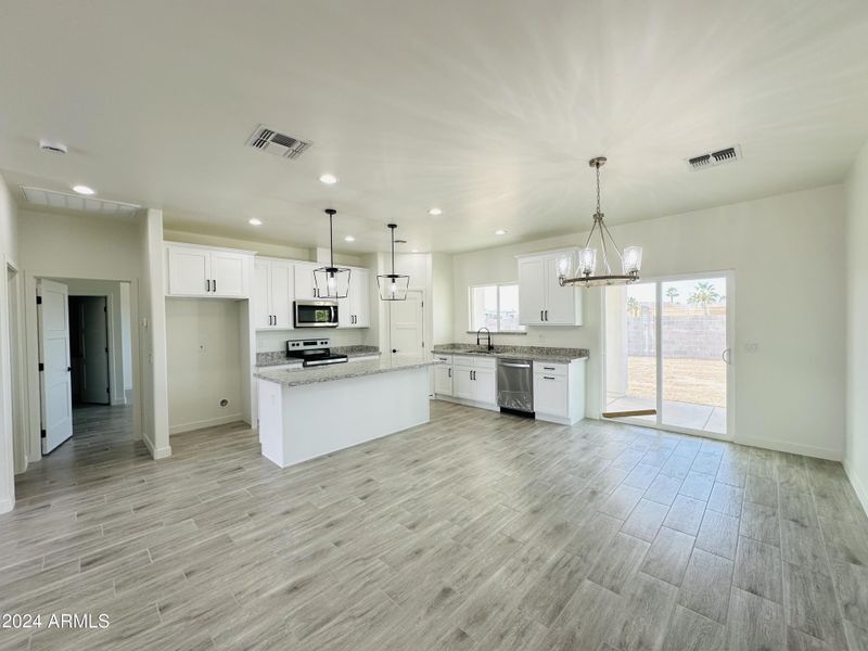 View to kitchen