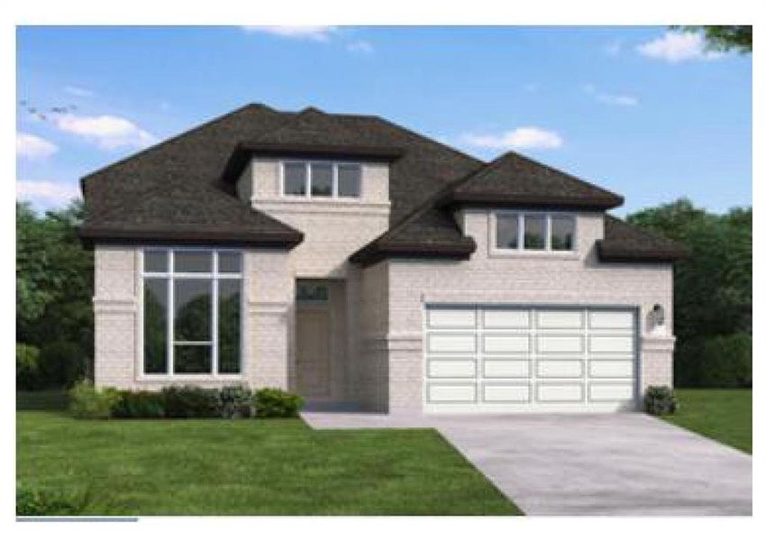 New construction Single-Family house 452 Echo Pass Ln, Liberty Hill, TX 78642 Goodrich (2493-CV-40)- photo