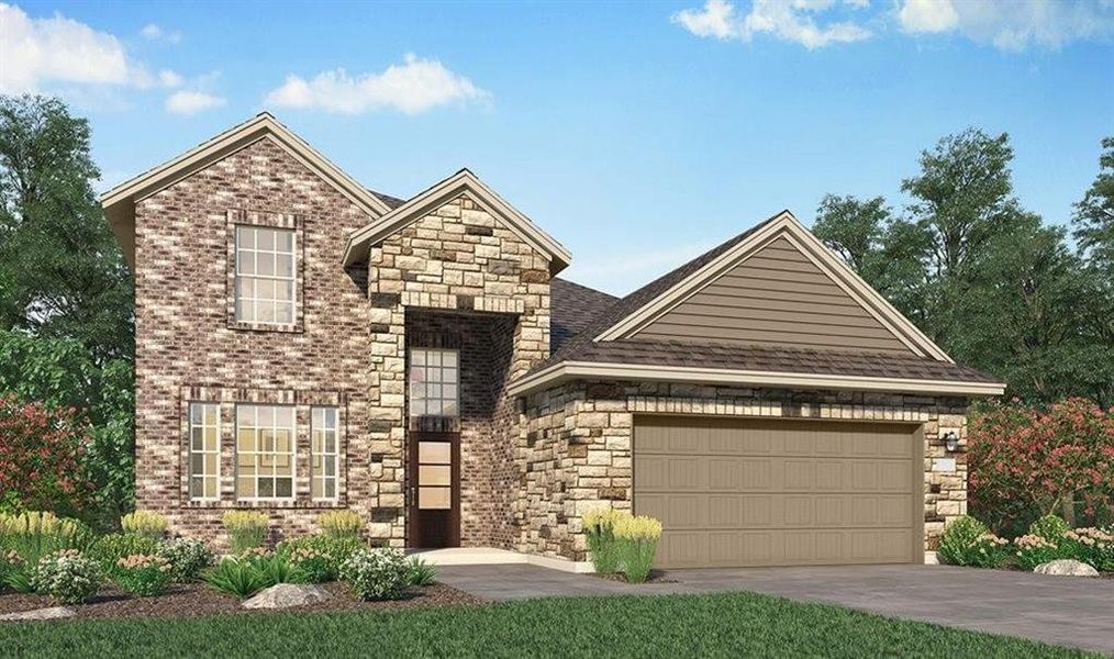 New construction Single-Family house 7919 Caribou Valley Court, Richmond, TX 77469 Larkspur II- photo