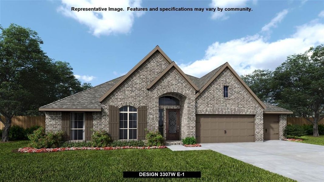 New construction Single-Family house Design 3307W, 1706 Kinder Run, San Antonio, TX 78260 - photo
