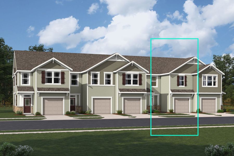 Adriana Craftsman Elevation rendering