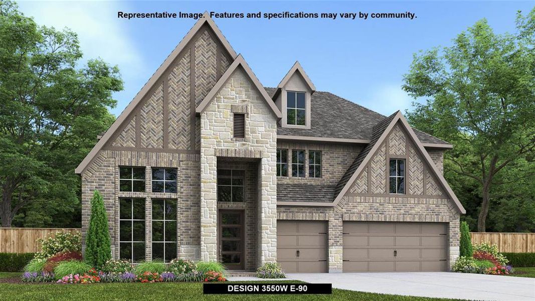 New construction Single-Family house Design 3550W, 103 Rosemary Court, Bastrop, TX 78602 - photo