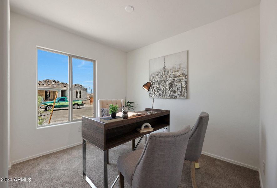 Secondary Bedroom of Homesite 268