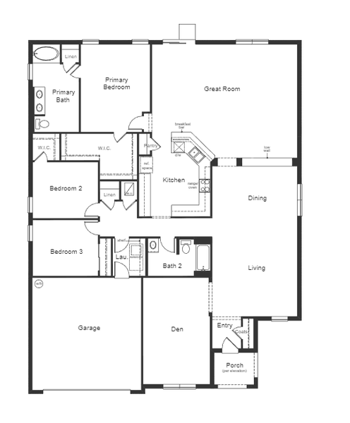 New construction Single-Family house Plan 2668, 744 Rioja Drive, Minneola, FL 34715 - photo