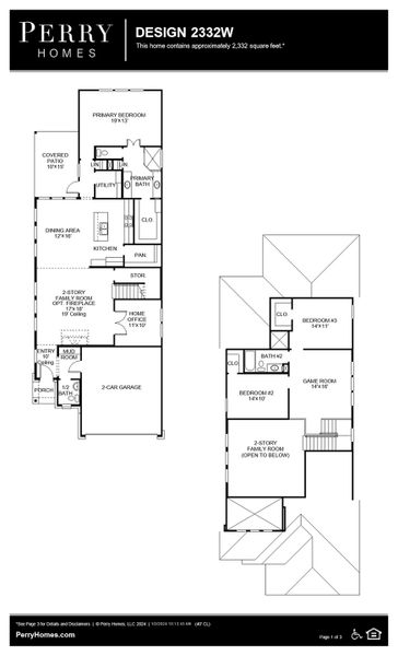 New construction Single-Family house 13210 Klein Prairie, San Antonio, TX 78253 Design 2332W- photo