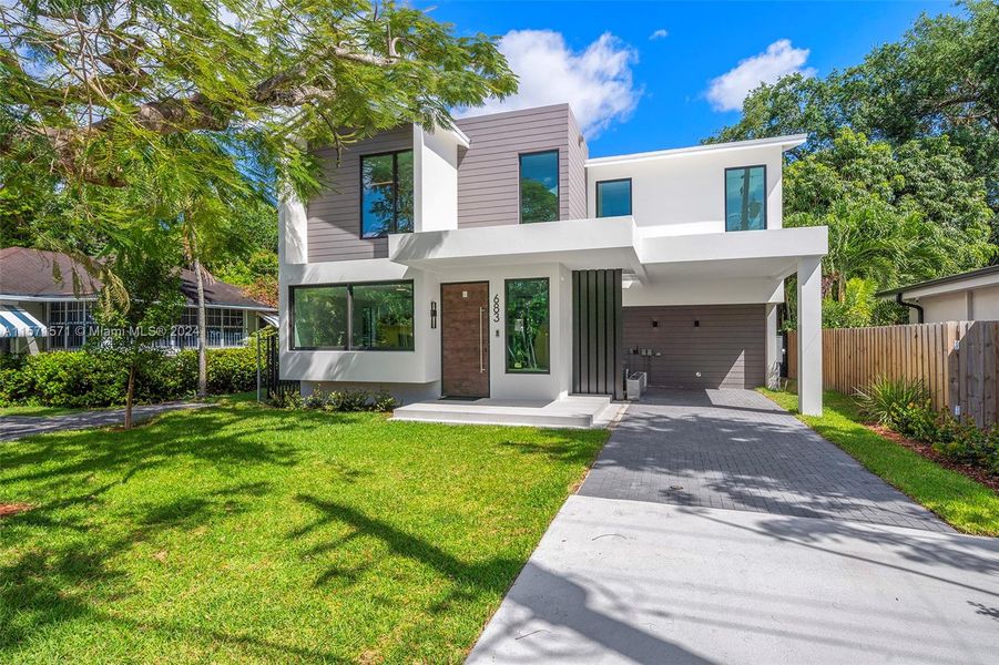 New construction Single-Family house 683 Ne 68Th St, Miami, FL 33138 - photo