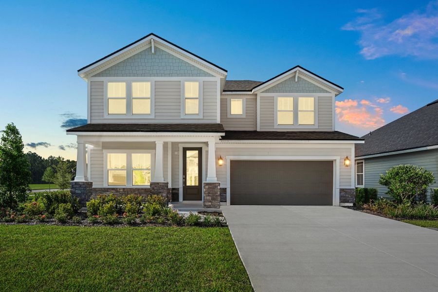 New construction Single-Family house Egret, 1486 Lake Foxmeadow Road, Middleburg, FL 32068 - photo