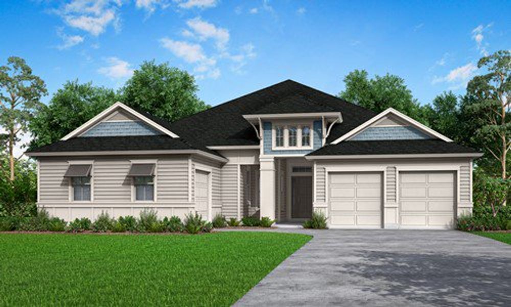 New construction Single-Family house Avalon 3205 2022, Saint Augustine, FL 32095 - photo