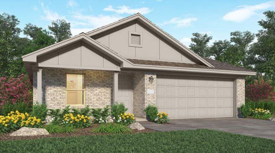 New construction Single-Family house 18838 Torchiati Lane, New Caney, TX 77357 Fullerton- photo