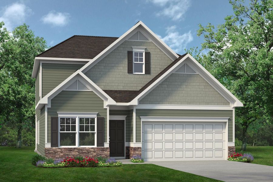 New construction Single-Family house The Caldwell, 28928 Nelson Mountain Road, Albemarle, NC 28001 - photo